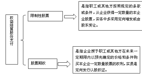 股份支付工具的類型