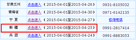 新疆2015年中級會計職稱報名入口已開通