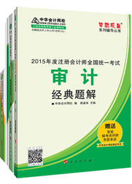 2015年注冊(cè)會(huì)計(jì)師“夢(mèng)想成真”輔導(dǎo)書(shū)五冊(cè)通關(guān)-審計(jì)