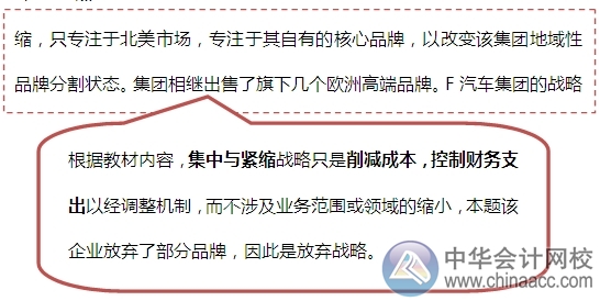 2015注會“借題發(fā)揮”戰(zhàn)略篇：緊縮與集中戰(zhàn)略