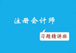 2015年注冊會計(jì)師考試沖刺階段如何有效利用習(xí)題精講班