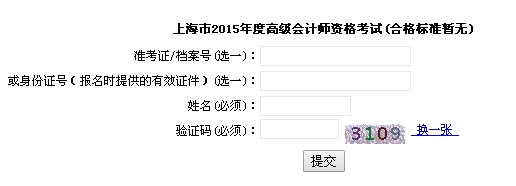 上海2015高級(jí)會(huì)計(jì)師考試成績查詢?nèi)肟? width=