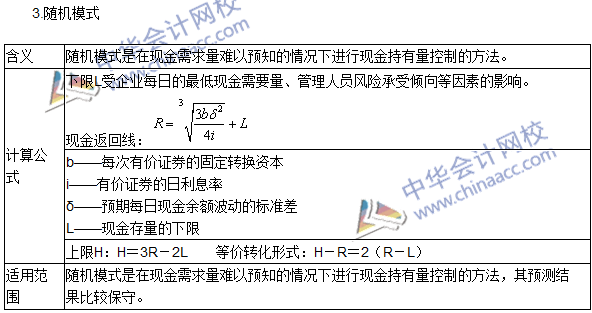 2016年注會《財(cái)務(wù)成本管理》高頻考點(diǎn)：現(xiàn)金和有價(jià)證券管理