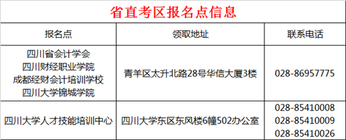 2016年四川省直初級會計職稱證書領取通知