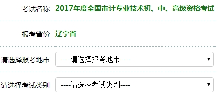 2017年審計(jì)師考試報名入口開通