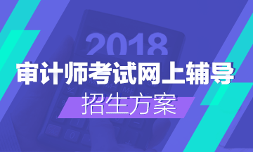 購2018審計(jì)師輔導(dǎo)送2017輔導(dǎo)課程 早一步備考贏在起跑線