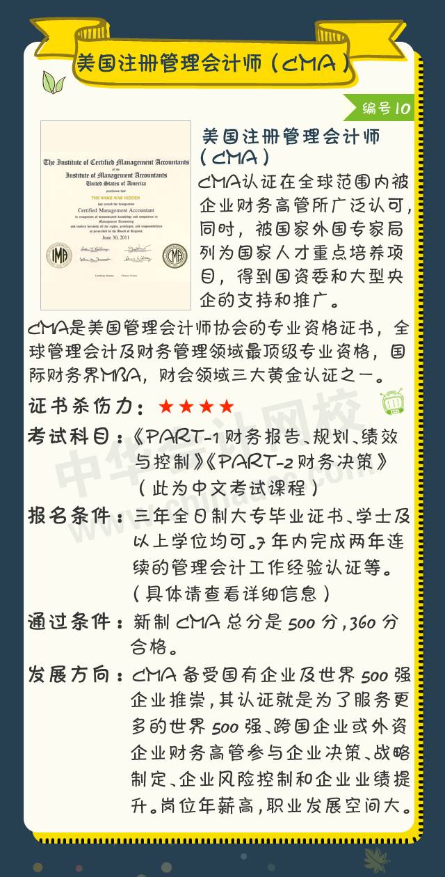 2018年會計人可考的證書大盤點！ACCA證書殺傷力六顆星