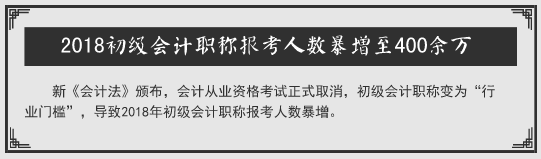 中級(jí)考生請(qǐng)聽題：聽說2018年中級(jí)會(huì)計(jì)職稱考試要卡通過率？