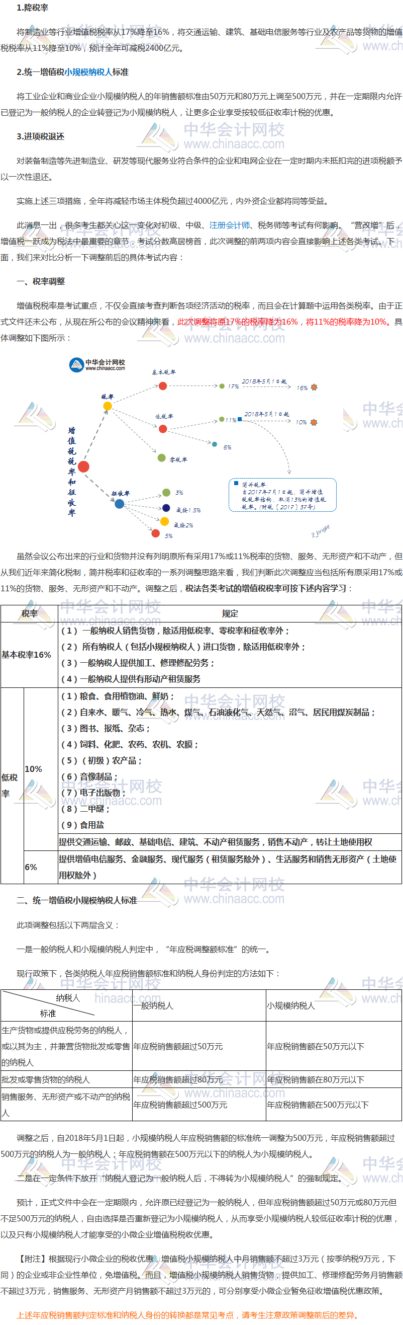 增值稅改革對(duì)稅務(wù)師考試有何影響？