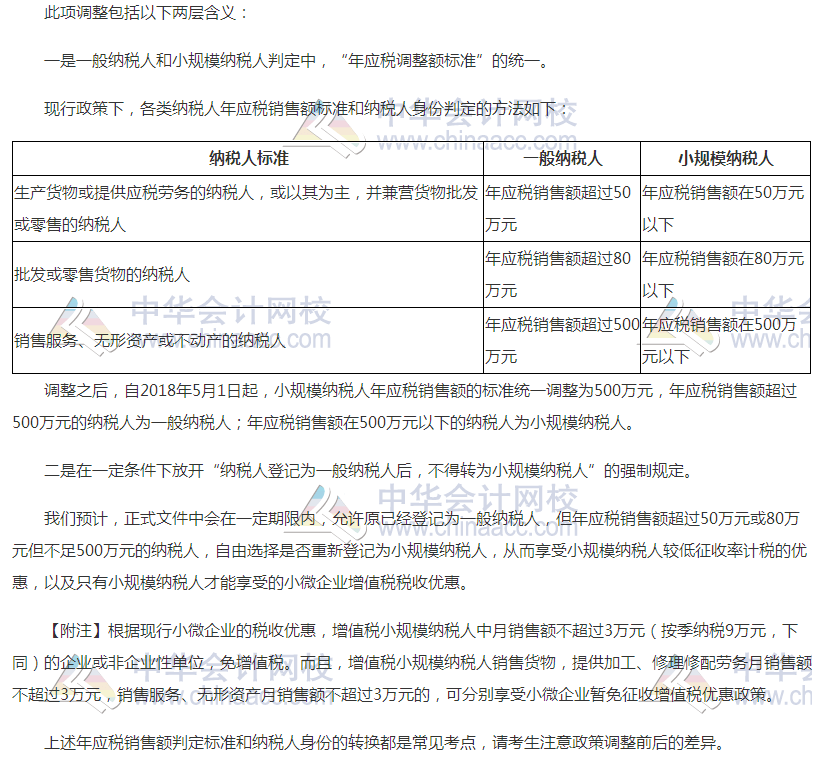 增值稅稅率調整對2018年初級會計考試有何影響？