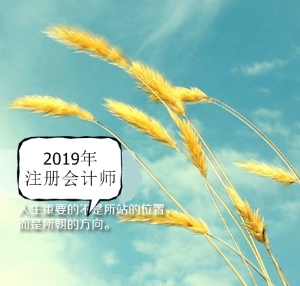 注會(huì)2019