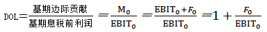 經(jīng)營(yíng)杠桿效應(yīng)