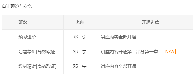 審計(jì)理論與實(shí)務(wù)課程更新8-1