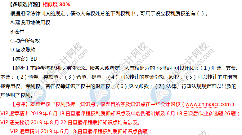 2019中級會計職稱VIP簽約特訓(xùn)計劃《經(jīng)濟(jì)法》考試情況分析