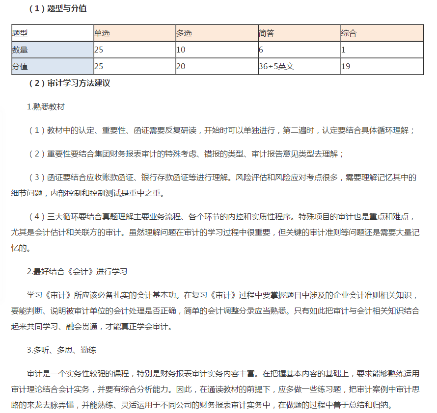 注會審計