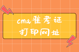 cma準(zhǔn)考證打印網(wǎng)址是什么？ (2)