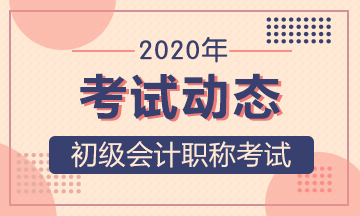 2020河南周口初級會(huì)計(jì)考試安排