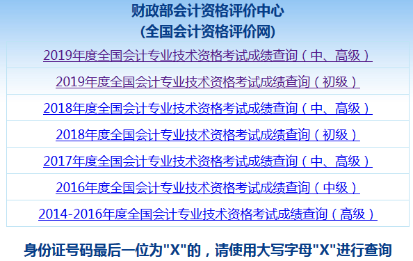 河北考生在哪里查2020年中級會計考試成績？