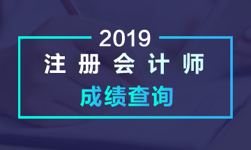 山西2019注會(huì)什么時(shí)候出成績(jī)？