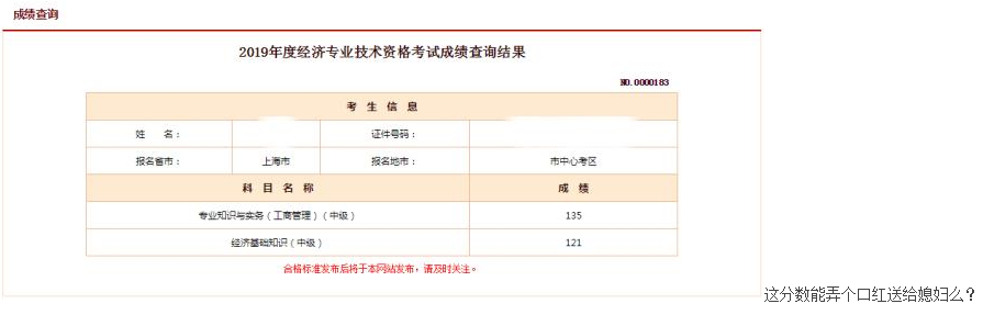 經(jīng)濟師考生成績5