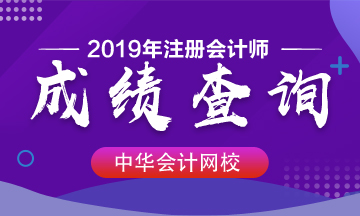 2019年北京cpa成績可以查詢了！