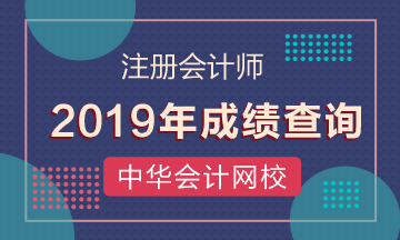 廣西桂林注冊會計師成績查詢