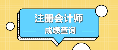 2019注會成績查詢