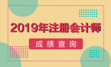 廣東梅州注冊會計師可以查成績啦！