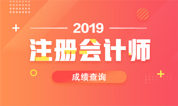 2019年河南注會(huì)成績(jī)查詢(xún)