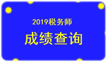 2019稅務(wù)師成績(jī)查詢