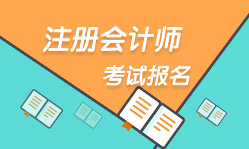 2020年注冊會計師專業(yè)階段報名時間