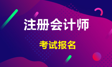 2020年安徽蚌埠注冊(cè)會(huì)計(jì)師考試報(bào)名時(shí)間已經(jīng)公布！