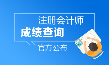 甘肅2019注冊(cè)會(huì)計(jì)師什么時(shí)候能查成績(jī)？