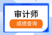 初級審計師成績查詢