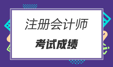 天津2019年注會成績查詢