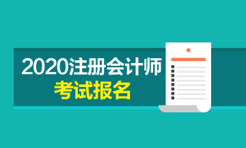 四川自貢注冊會計師考試報名