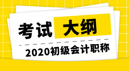 2020初級(jí)會(huì)計(jì)實(shí)務(wù)考試大綱你看了嗎？