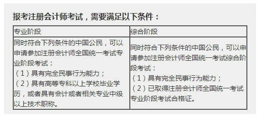 廣東廣州市報考注冊會計師需要什么條件？可以異地報名注會考試嗎？