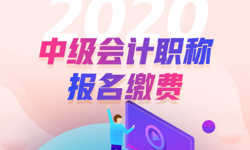 2020年安徽合肥中級會計職稱報名流程