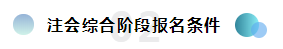  報(bào)考2020注冊(cè)會(huì)計(jì)師綜合階段需要滿(mǎn)足的條件你知道嗎？