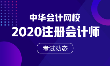 2020年注會(huì)考試科目安排