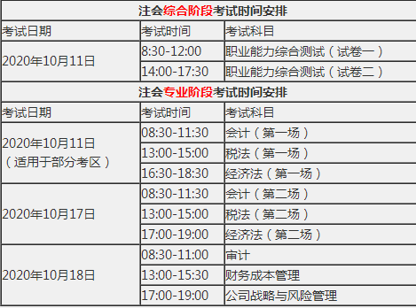 吉林省2020注冊會計(jì)師報(bào)名考試時(shí)間你了解了嗎？