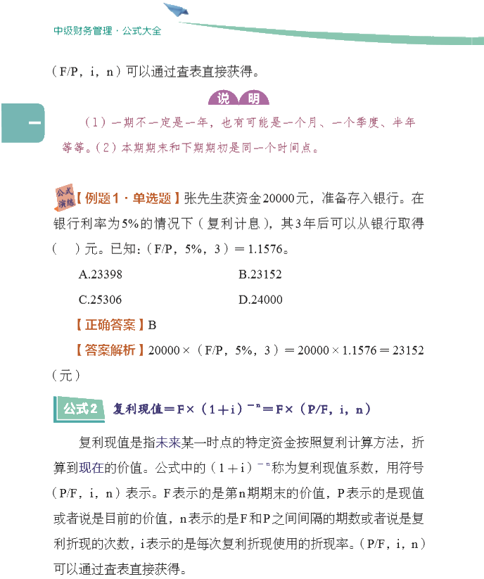 【好書試讀】中級財務管理《公式大全》搶先看！