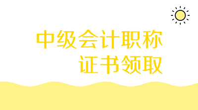 重慶2019會(huì)計(jì)中級證書領(lǐng)取時(shí)間是什么