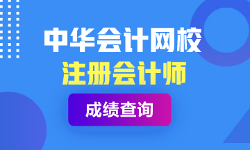 2020年青海注會考試成績查詢入口開通時間