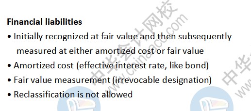 美國(guó)cpa考試知識(shí)點(diǎn)：Financial liabilities