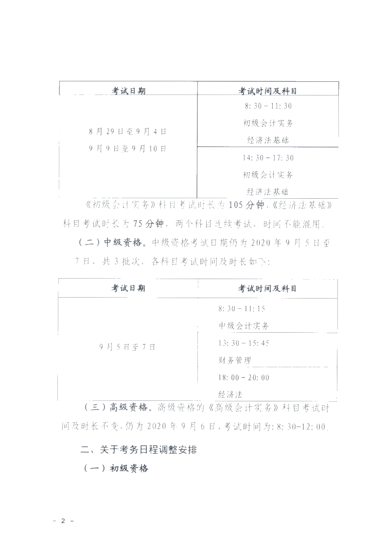 廣東省梅州市確定初級會計考試時間及準(zhǔn)考證打印時間！