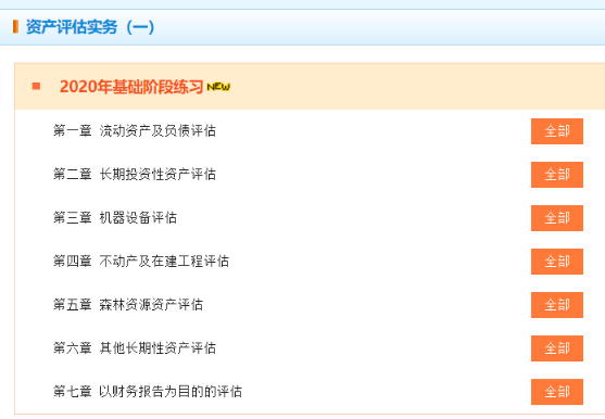 資產(chǎn)評(píng)估實(shí)務(wù)一基礎(chǔ)階段習(xí)題庫(kù)