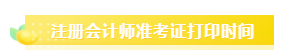 你知道天津2020年注冊會(huì)計(jì)師準(zhǔn)考證打印時(shí)間嗎