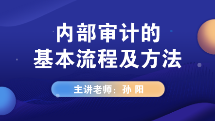 內(nèi)部審計(jì)的基本流程及方法